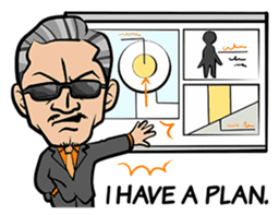 BUDDIES! WE GOTTA TALK. sticker #8147485