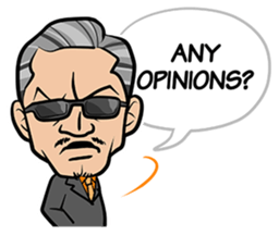 BUDDIES! WE GOTTA TALK. sticker #8147486