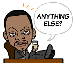 BUDDIES! WE GOTTA TALK. sticker #8147487