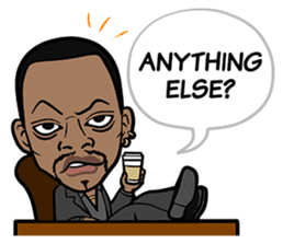 BUDDIES! WE GOTTA TALK. sticker #8147487