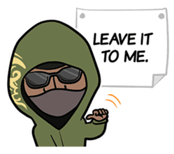 BUDDIES! WE GOTTA TALK. sticker #8147489