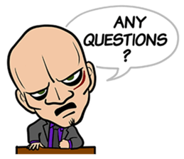 BUDDIES! WE GOTTA TALK. sticker #8147492