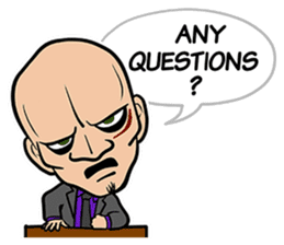 BUDDIES! WE GOTTA TALK. sticker #8147492