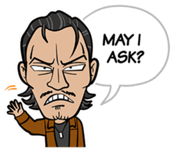 BUDDIES! WE GOTTA TALK. sticker #8147493