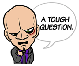 BUDDIES! WE GOTTA TALK. sticker #8147495