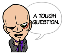 BUDDIES! WE GOTTA TALK. sticker #8147495