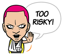 BUDDIES! WE GOTTA TALK. sticker #8147502