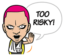 BUDDIES! WE GOTTA TALK. sticker #8147502