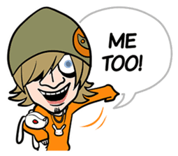 BUDDIES! WE GOTTA TALK. sticker #8147503