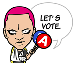 BUDDIES! WE GOTTA TALK. sticker #8147509