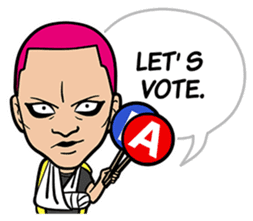 BUDDIES! WE GOTTA TALK. sticker #8147509