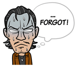 BUDDIES! WE GOTTA TALK. sticker #8147519