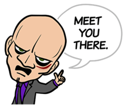 BUDDIES! WE GOTTA TALK. sticker #8147520