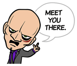 BUDDIES! WE GOTTA TALK. sticker #8147520