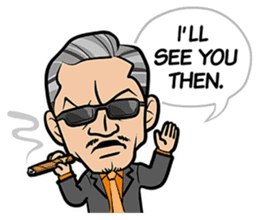 BUDDIES! WE GOTTA TALK. sticker #8147522