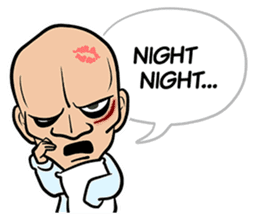 BUDDIES! WE GOTTA TALK. sticker #8147523