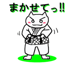 Judo cat sticker #8147571