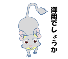 Life at autumn of DEGU and winter sticker #8147930