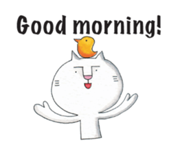 Cat talks message 4. sticker #8147964