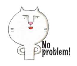 Cat talks message 4. sticker #8147967
