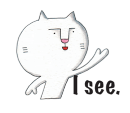 Cat talks message 4. sticker #8147968