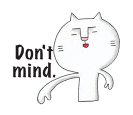 Cat talks message 4. sticker #8147970