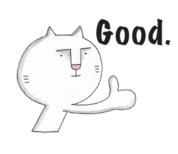 Cat talks message 4. sticker #8147974