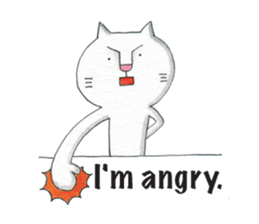 Cat talks message 4. sticker #8147978