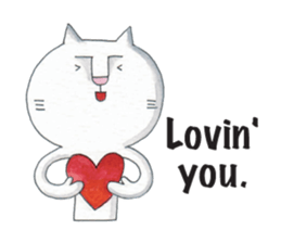 Cat talks message 4. sticker #8147981