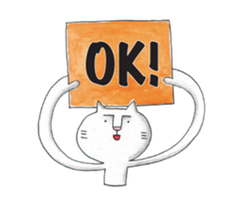 Cat talks message 4. sticker #8147982