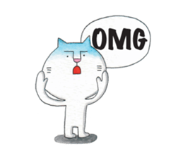 Cat talks message 4. sticker #8147984