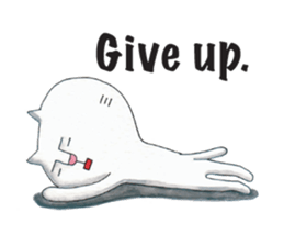 Cat talks message 4. sticker #8147985