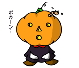 Jack of the pumpkin sticker #8148053