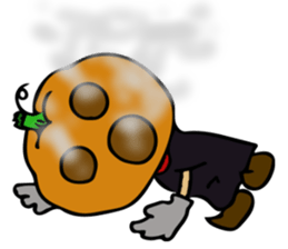 Jack of the pumpkin sticker #8148055