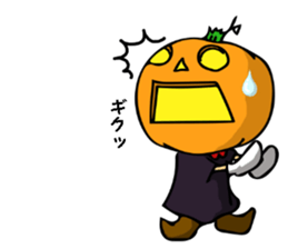 Jack of the pumpkin sticker #8148061