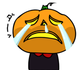 Jack of the pumpkin sticker #8148064