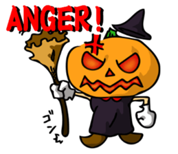 Jack of the pumpkin sticker #8148066