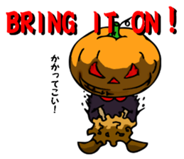 Jack of the pumpkin sticker #8148069