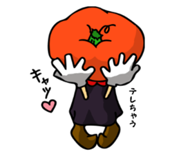 Jack of the pumpkin sticker #8148072
