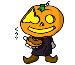 Jack of the pumpkin sticker #8148075