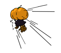 Jack of the pumpkin sticker #8148078
