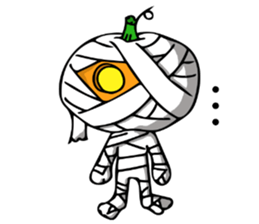 Jack of the pumpkin sticker #8148083