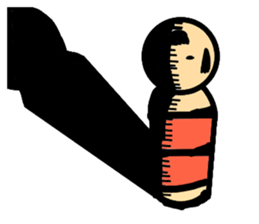 limbless wooden doll sticker #8148404