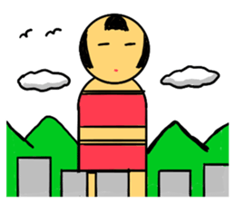 limbless wooden doll sticker #8148406