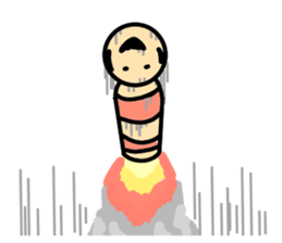 limbless wooden doll sticker #8148410