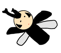 limbless wooden doll sticker #8148436