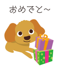 Happy Toypoodle sticker #8148613