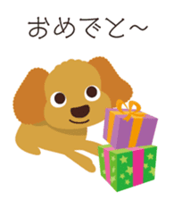 Happy Toypoodle sticker #8148613