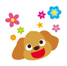 Happy Toypoodle sticker #8148615