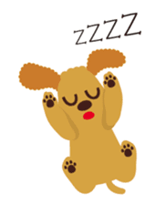 Happy Toypoodle sticker #8148621